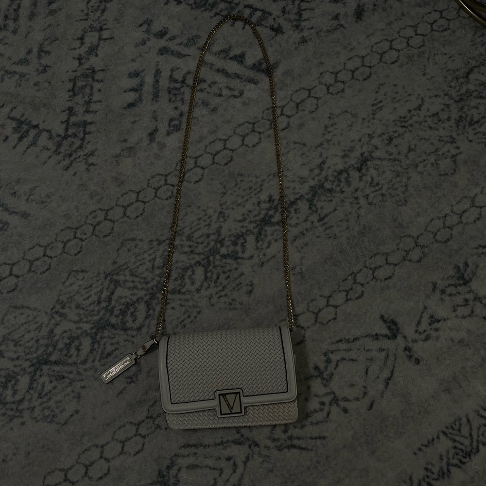 Victoria's Secret Chic Gray Crossbody Bag